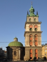 Вул. Руська, 7 – дзвіниця Успенської церкви, "вежа Корнякта ...